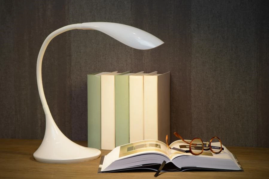 Lucide EMIL - Desk lamp - LED Dim. - 1x4,5W 3000K - White - ambiance 1